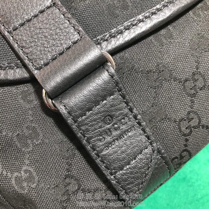 GUCCI 古馳男包 新款 374429 pvc配皮 雙G帆布 Gucci單肩斜挎包